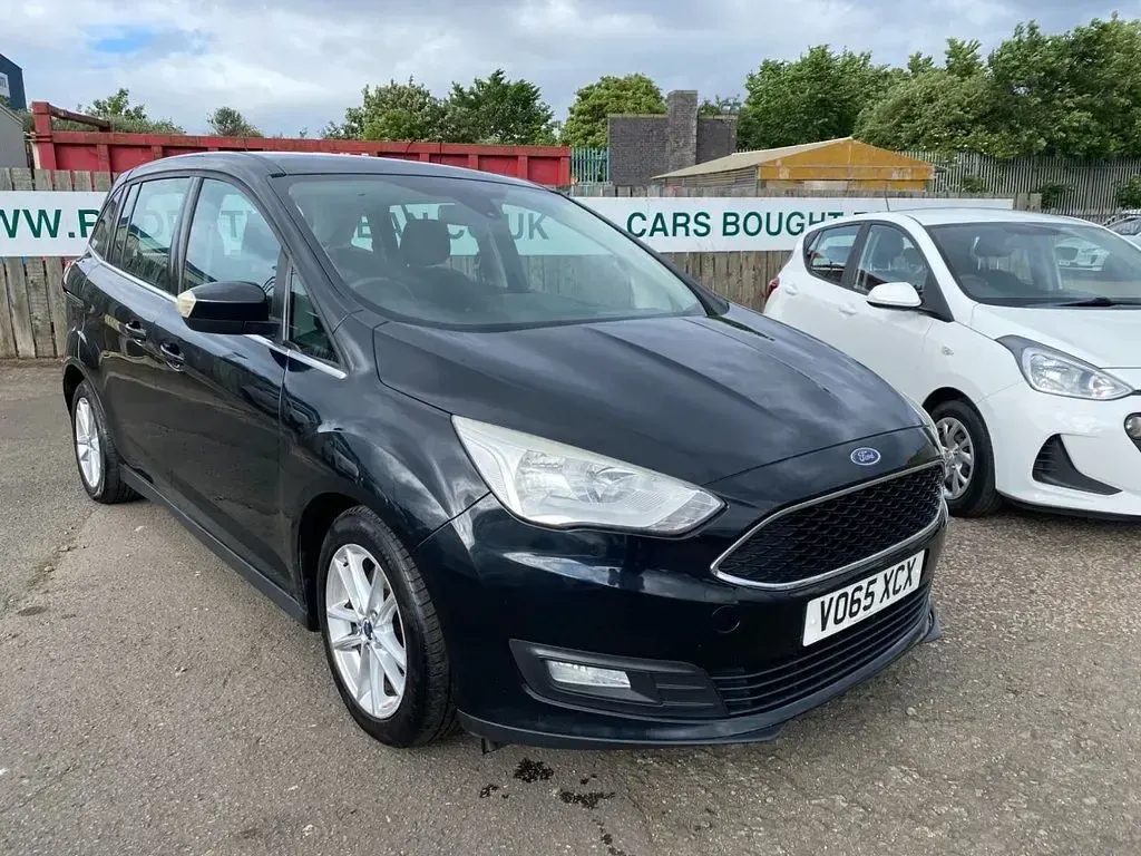 Used Ford Grand C-Max Zetec 120 HP (88 kW) 2015 Black MPV
