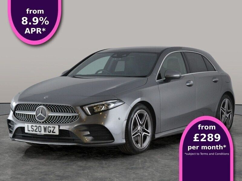 Grey Used 2020 Mercedes A200 AMG line Hatchback | £21,183 (A bit pricey) - Image 1/3