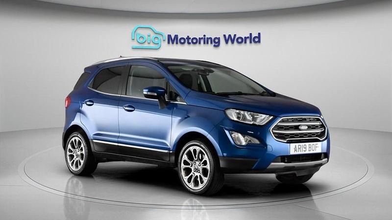 Used Ford Ecosport Titanium 125 HP (91 kW) 2019 Blue SUV