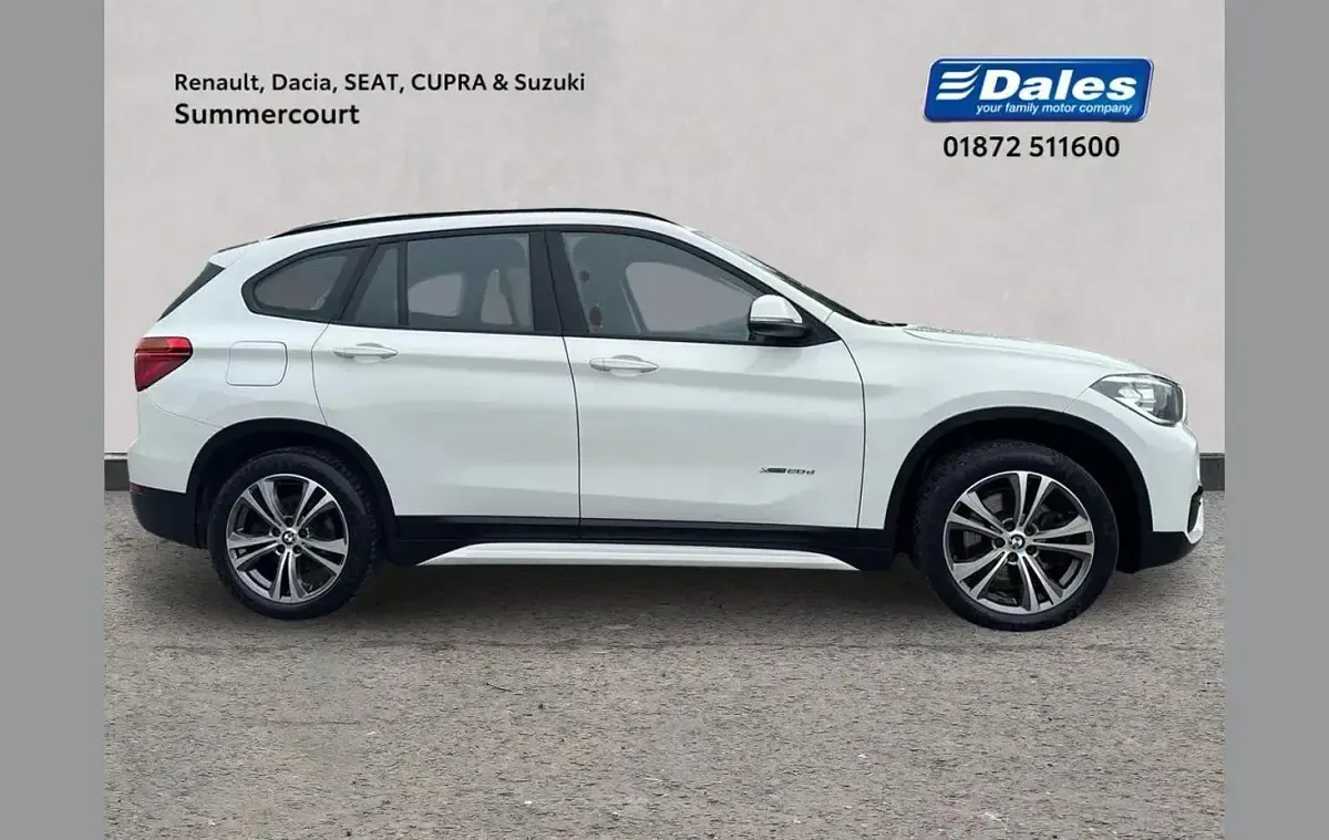 Used BMW X1 Sport Line 187 HP (137 kW) 2018 White SUV