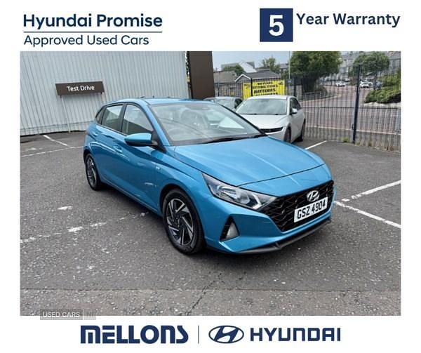 Turquoise Used 2022 Hyundai i20 SE Hatchback | £11,995 (Fair price) - Image 1/4