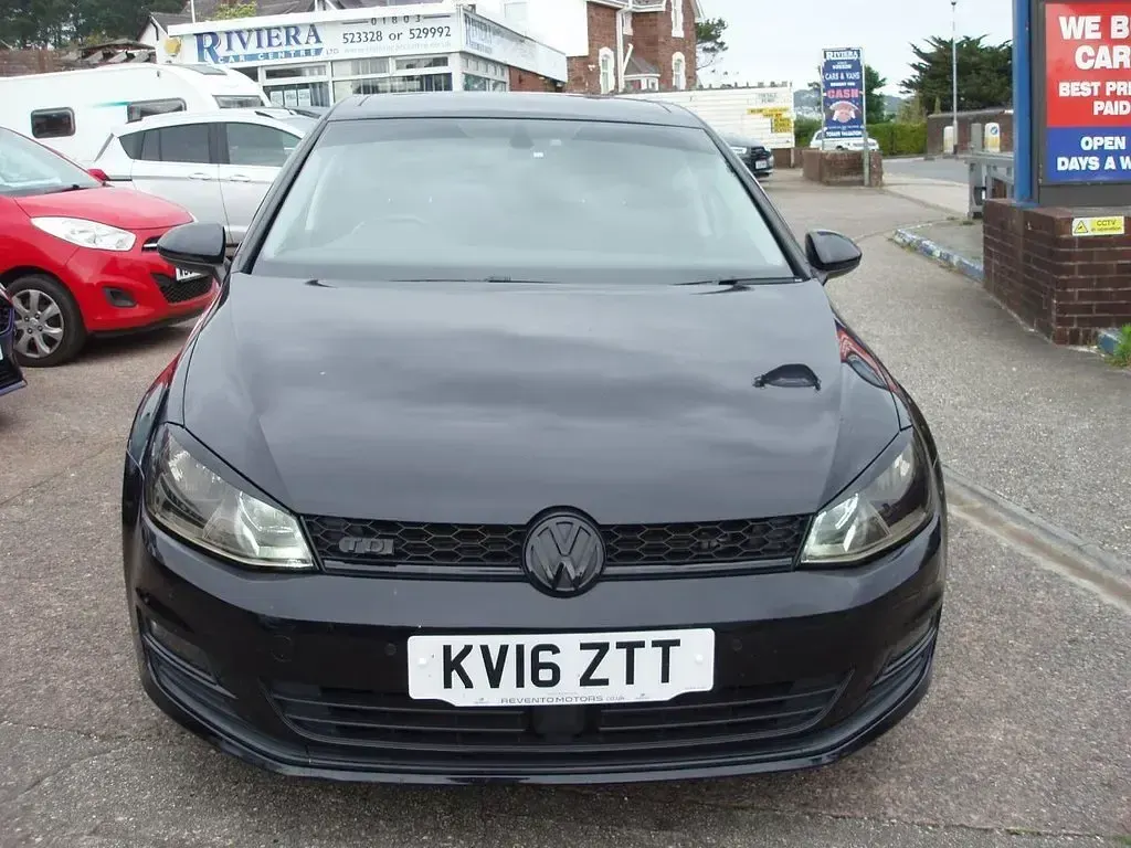 Used VW Golf VII GT 2016 Black Hatchback
