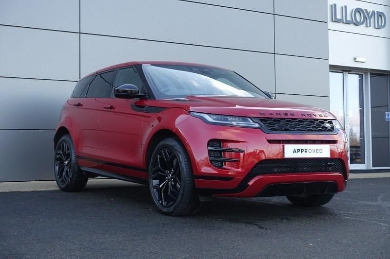 Used Land Rover Range Rover evoque HSE Dynamic 2023 Red SUV