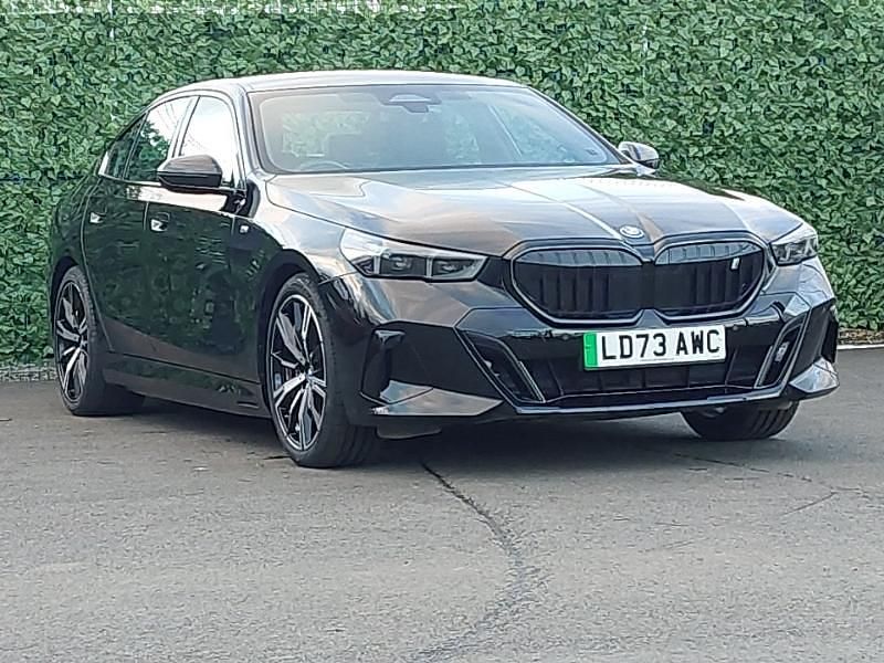 Used BMW i5 M Sport 250 kW (340 HP) 2023 Black sapphire Sedan