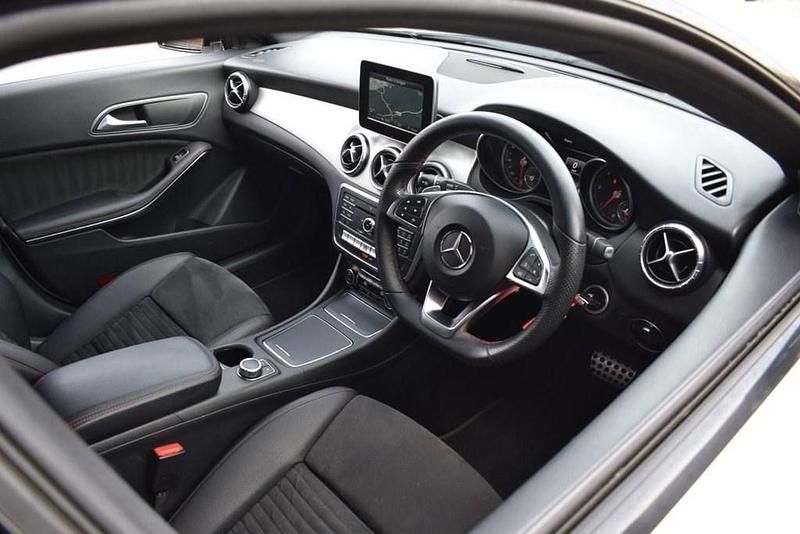 Used Mercedes CLA220 AMG line 177 HP (130 kW) 2016 White Sedan