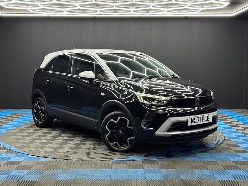 Used Vauxhall Crossland Elite 130 HP (95 kW) 2021 Black SUV