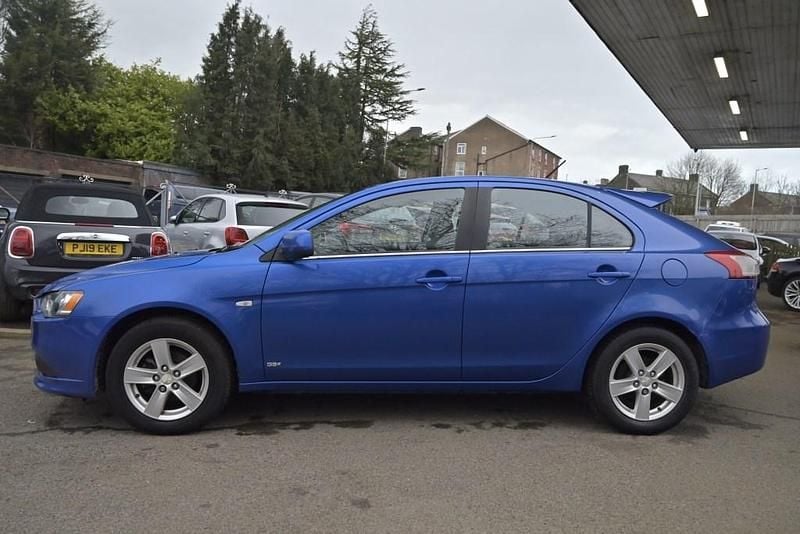 Used Mitsubishi Lancer 2010 Blue Hatchback