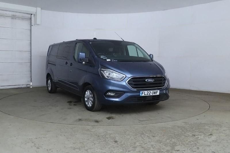 Blue Used 2022 Ford Transit Custom Limited Van | £19,995 (Expensive) - Image 1/4