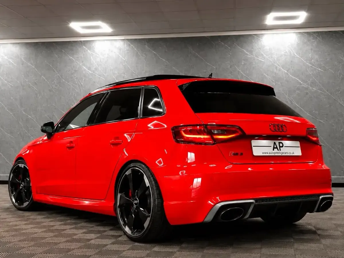 Used Audi RS3 Exclusive 2016 Red Sedan