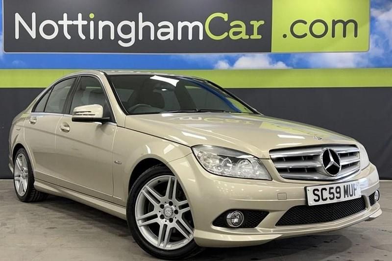 Used Mercedes C250 204 HP (150 kW) 2009 Beige Sedan