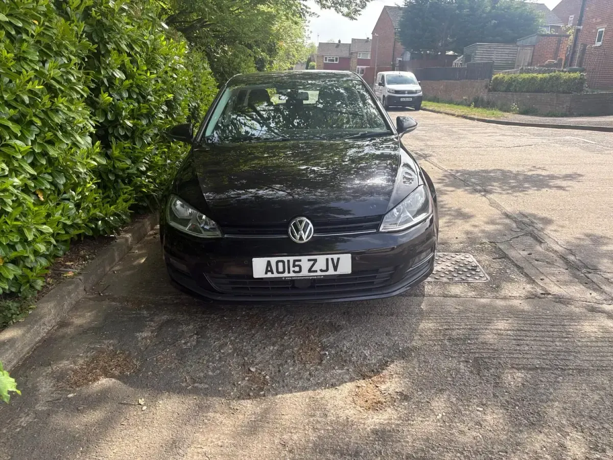 Used VW Golf VII Match 2015 Black Hatchback
