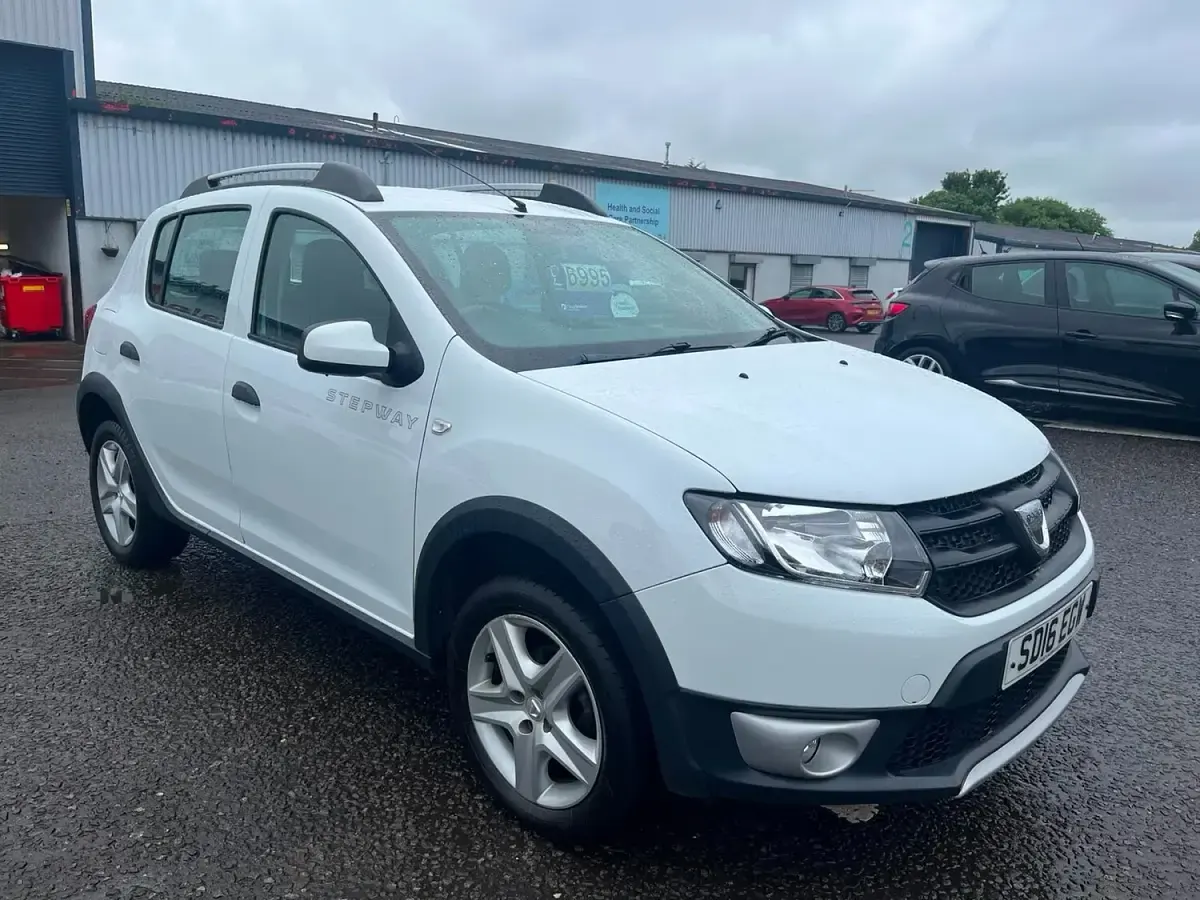Used Dacia Sandero Ambiance 2016 White Hatchback