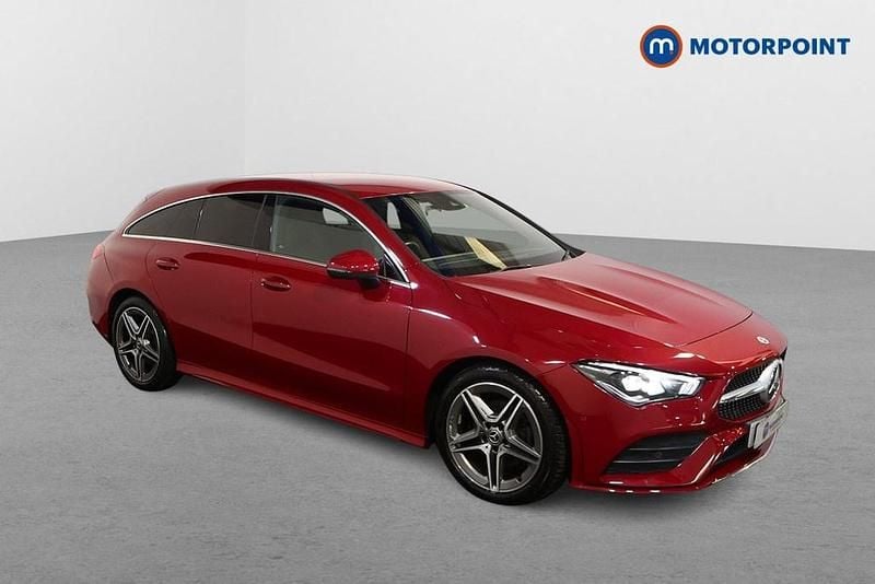 Used Mercedes CLA180 AMG line 2022 Red Sedan