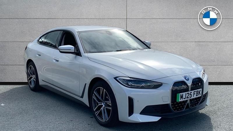 White Used 2025 BMW i4 Sport Line Sedan | £34,450 (Fair price) - Image 1/4