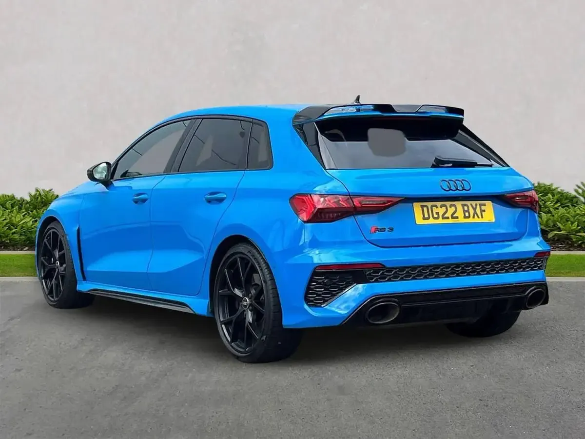 Used Audi RS3 Advanced 400 HP (294 kW) 2022 Blue Sedan