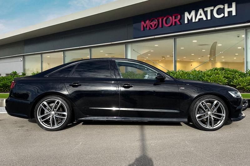 Used Audi A6 Black Edition 190 HP (139 kW) 2018 Black Sedan