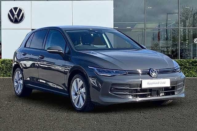 Dolphin grey Used 2024 VW Golf VIII Match Hatchback | £22,795 (Fair price) - Image 1/4