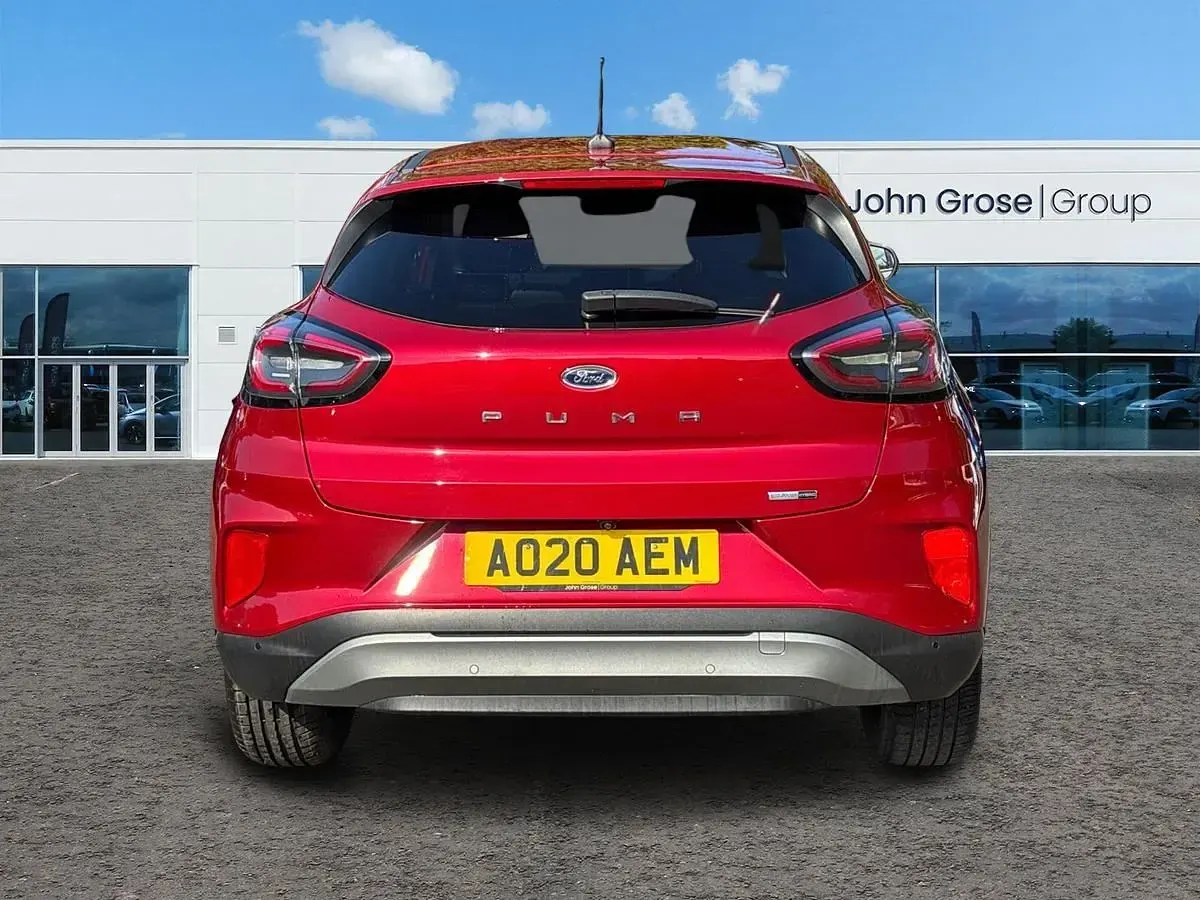 Używany Ford Puma Titanium 2020 Czerwony SUV
