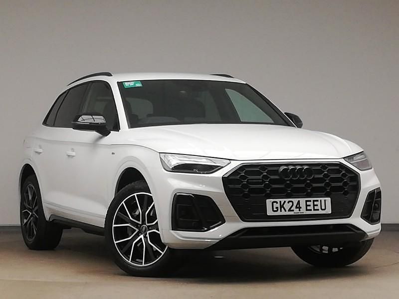 White Used 2024 Audi Q5 Black Edition SUV | £37,298 (A bit pricey) - Image 1/4