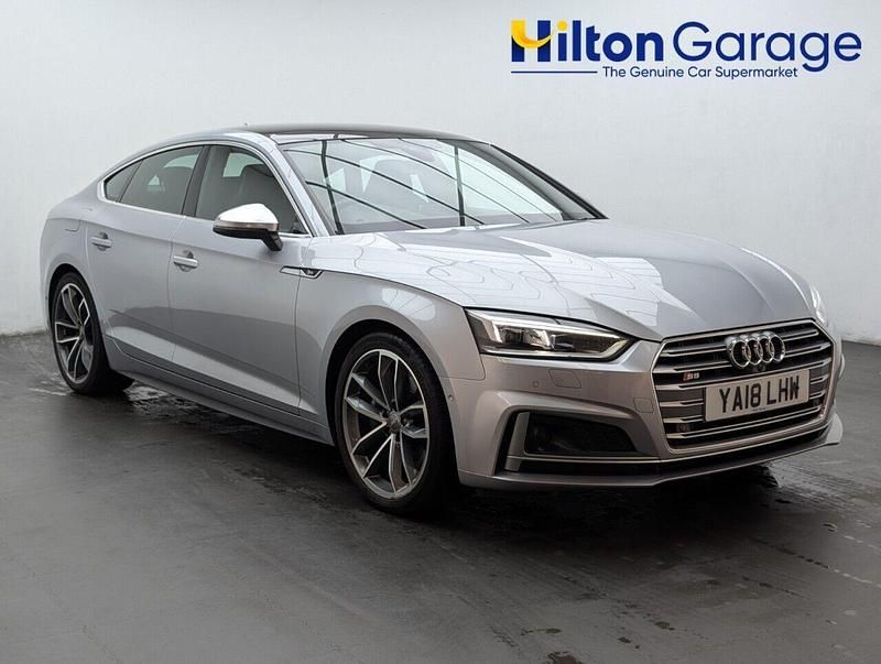 Silver Used 2018 Audi A5 Hatchback | £21,000 (Good price) - Image 1/4
