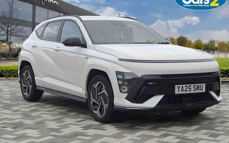 Used Hyundai Kona N Line 129 HP (94 kW) 2025 White SUV