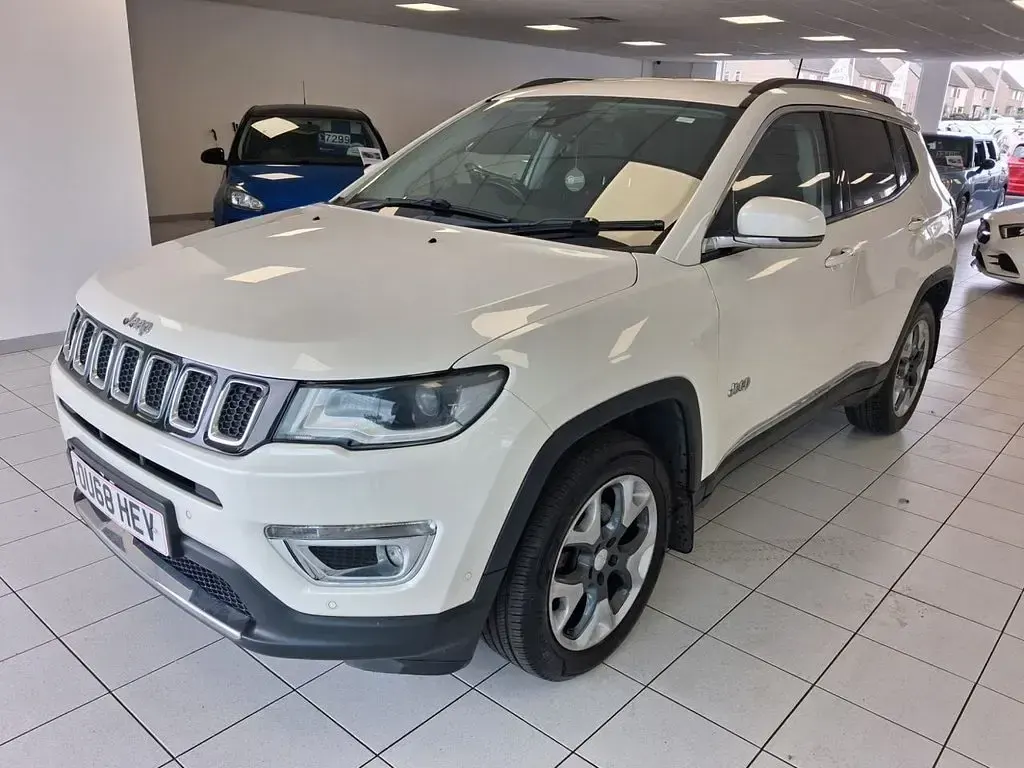 Used Jeep Compass Limited 140 HP (102 kW) 2018 White SUV