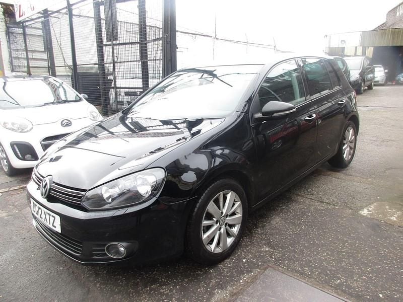 Used VW Golf VII Match 122 HP (89 kW) 2012 Black Hatchback