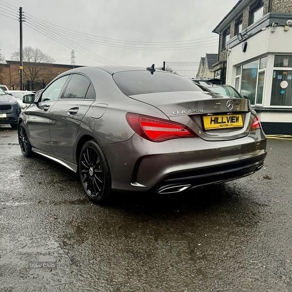 Used Mercedes CLA220 AMG line 170 HP (125 kW) 2019 Grey Sedan