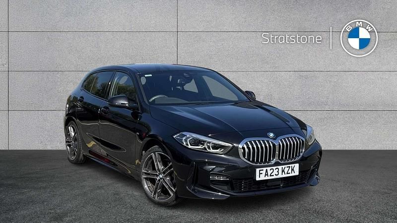 Used BMW 118 M Sport 134 HP (98 kW) 2023 Black Hatchback