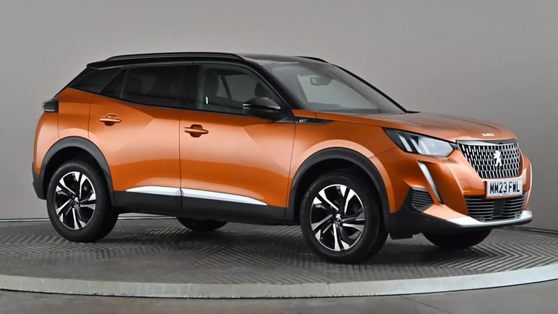 Orange Used 2023 Peugeot 2008 GT SUV | £16,998 (Good price) - Image 1/3