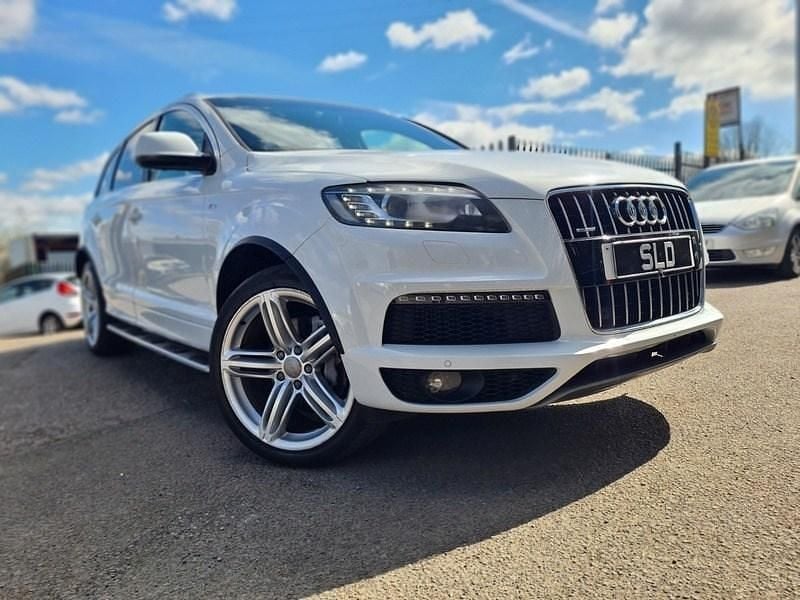 Used Audi Q7 S-line plus 245 HP (180 kW) 2014 White SUV