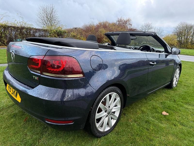 Used VW Golf Cabriolet S 2013 Blue Cabriolet