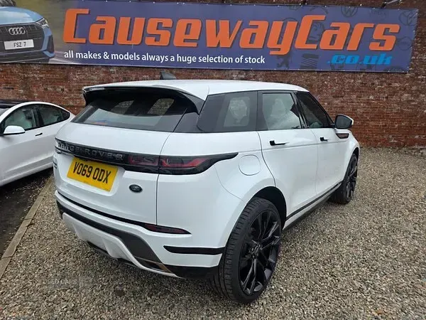 Used Land Rover Range Rover evoque R-Dynamic 2019 White SUV
