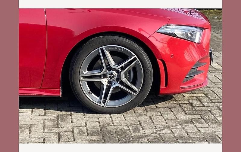 Used Mercedes A200 AMG Line Premium Plus 150 HP (110 kW) 2021 Patagonia red Sedan