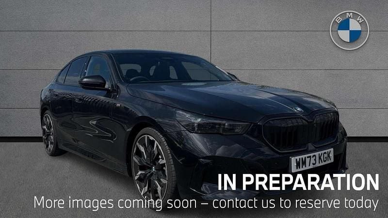 Black Used 2023 BMW 520 M Sport Sedan | £39,990 (Fair price) - Image 1/4