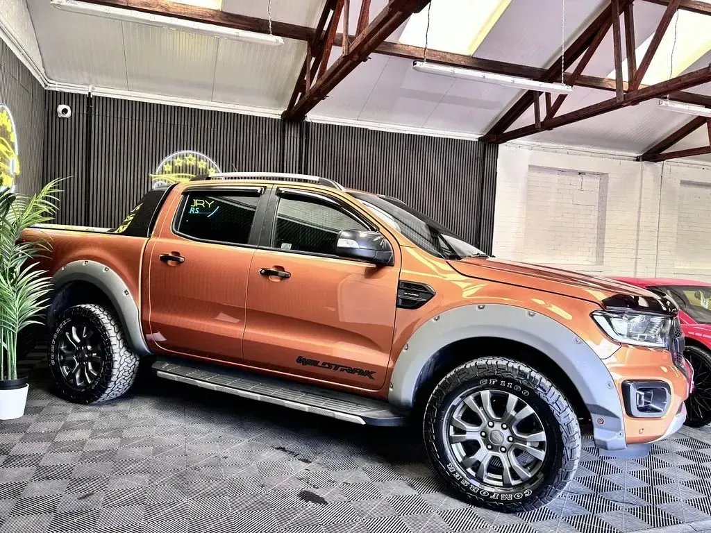 Used Ford Ranger Wildtrack 2020 Orange Pickup