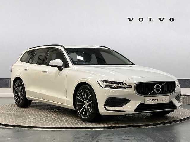 White Used 2022 Volvo V60 Momentum Estate | £22,990 (Super price) - Image 1/3