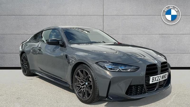 Grey Used 2022 BMW M4 Competition Edition Coupe | £49,990 (Super price) - Image 1/4