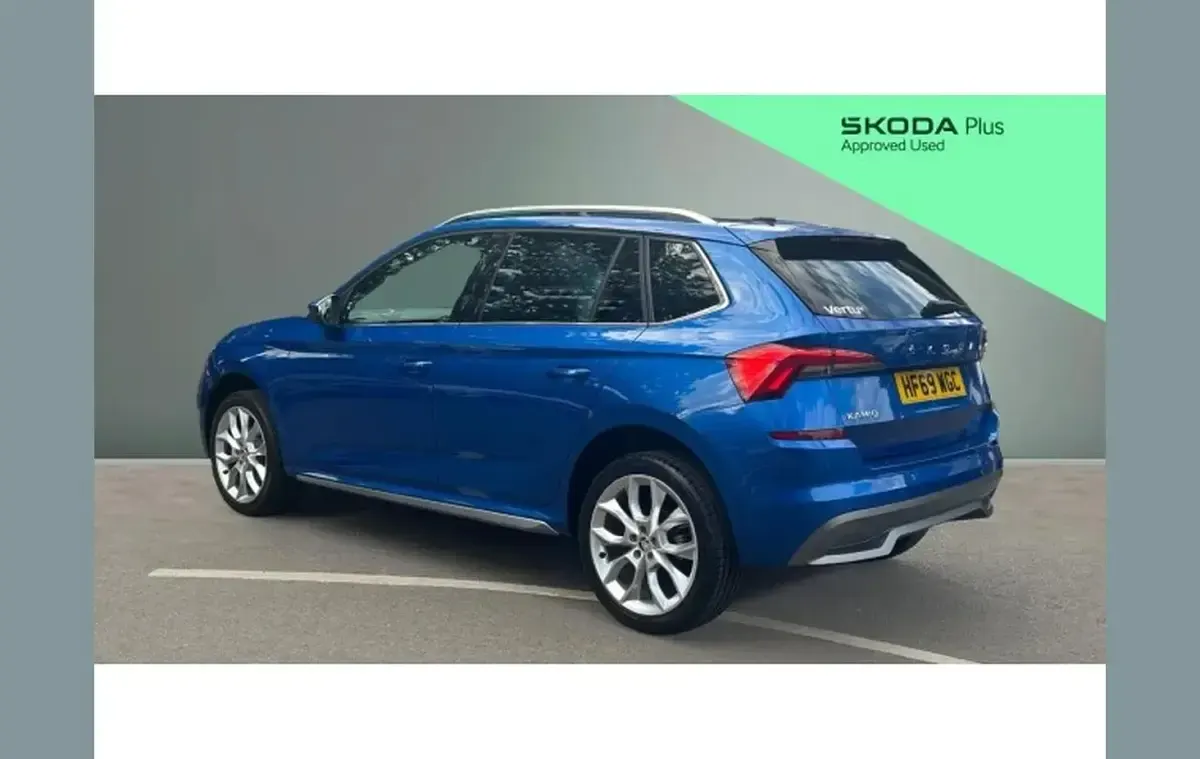 Used Skoda Kamiq SE L 150 HP (110 kW) 2019 Blue SUV