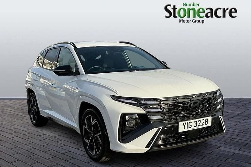 Used Hyundai Tucson N Line 158 HP (116 kW) 2024 White SUV
