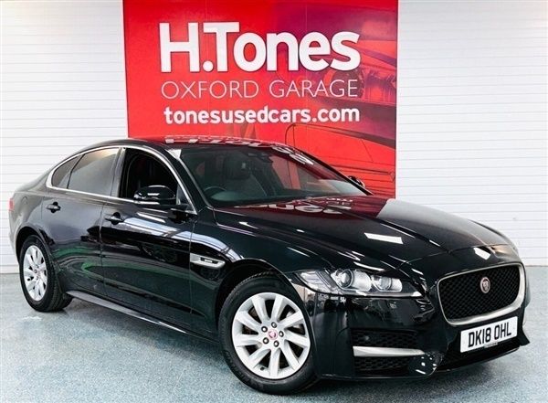 Black Used 2018 Jaguar XF R-Sport Sedan | £9,695 (Fair price) - Image 1/1