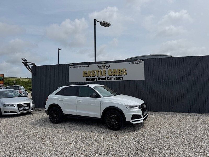 White Used 2017 Audi Q3 Black Edition SUV | £17,495 (Expensive) - Image 1/2
