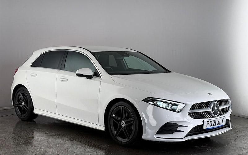 White Used 2020 Mercedes A180 AMG line Hatchback | £18,200 (Fair price) - Image 1/3