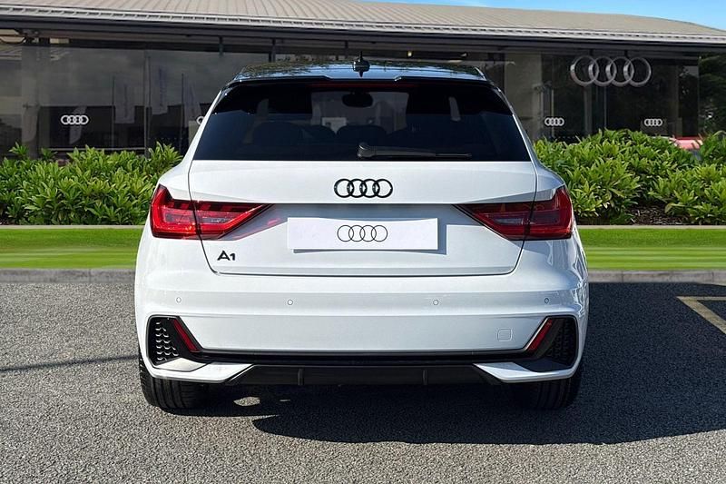 New Audi A1 Sportback Black Edition 150 HP (110 kW) 2026 White Hatchback