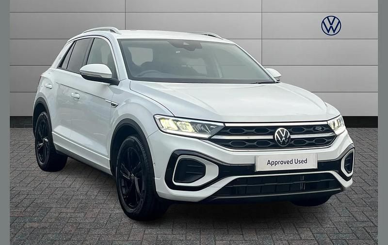 Used VW T-Roc R-line 150 HP (110 kW) 2022 White SUV