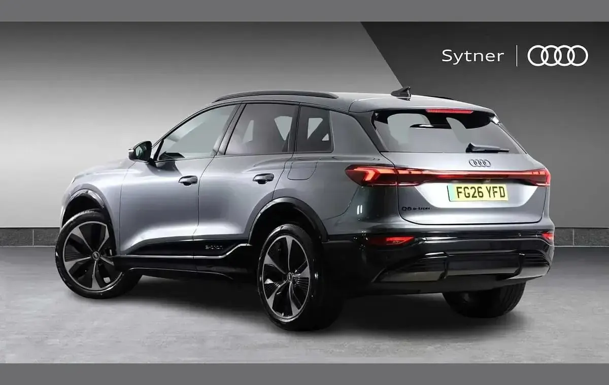 New Audi Q6 e-tron Black Edition 221 kW (301 HP) 2026 Grey SUV