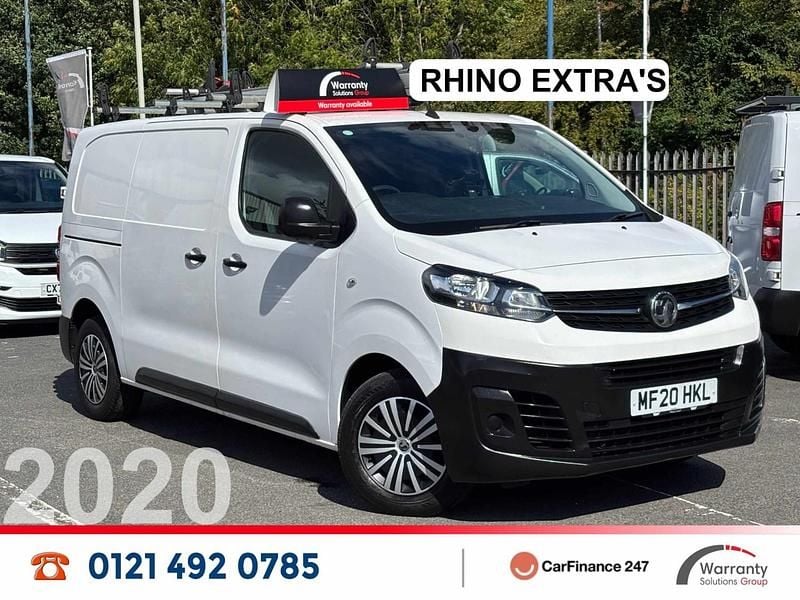 White Used 2020 Vauxhall Vivaro Edition Van | £8,975 (Super price) - Image 1/3