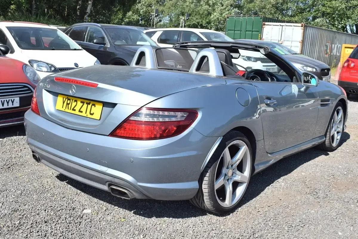 Used Mercedes SLK250 AMG 2012 Silver Cabriolet