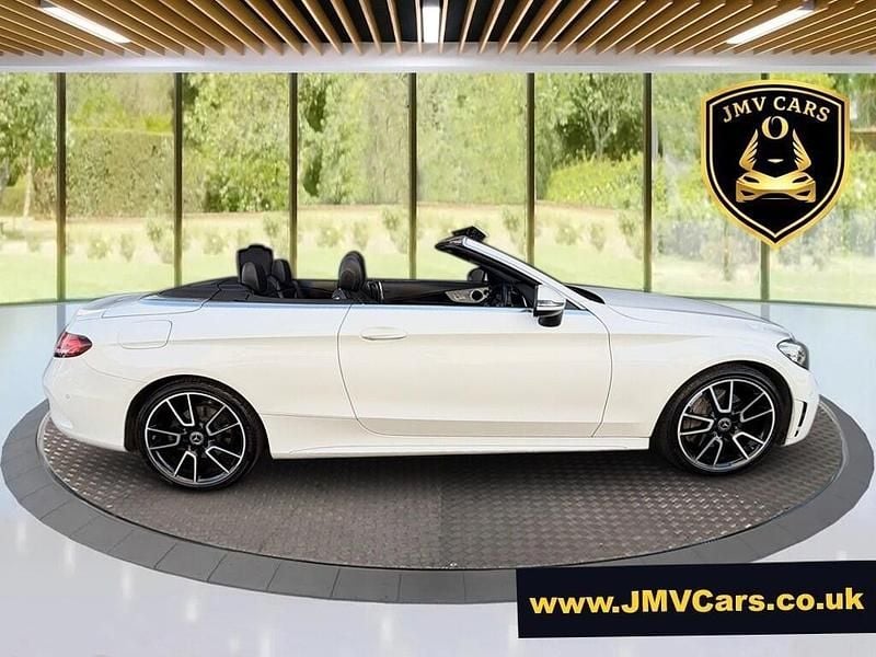 Used Mercedes C300 AMG Line Premium 245 HP (180 kW) 2019 White Cabriolet