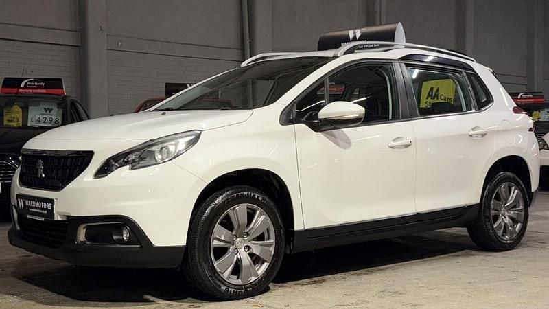 White Used 2017 Peugeot 2008 Active SUV | £4,379 (Good price) - Image 1/4